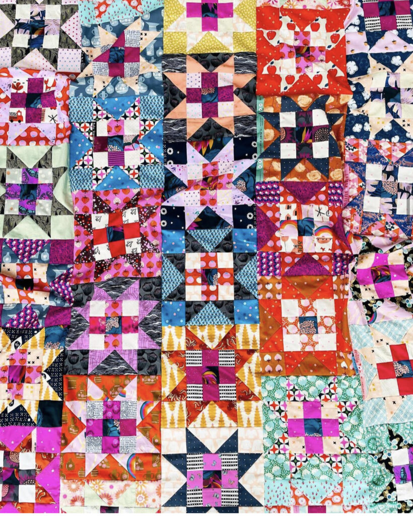 Scrappy Super Stars Quilt Pattern – Joy Martin