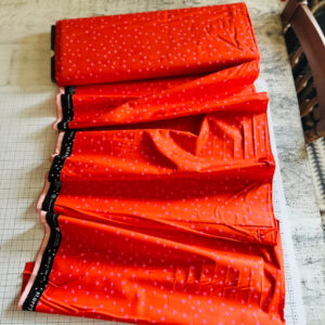 Ruby Star Society- Starry Warm Red-  5 Yard Cut for Quilt Backing